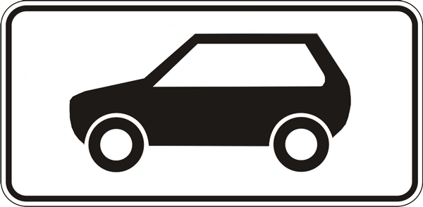 7.4.3 Transport vositasining turi yo'l belgisi
