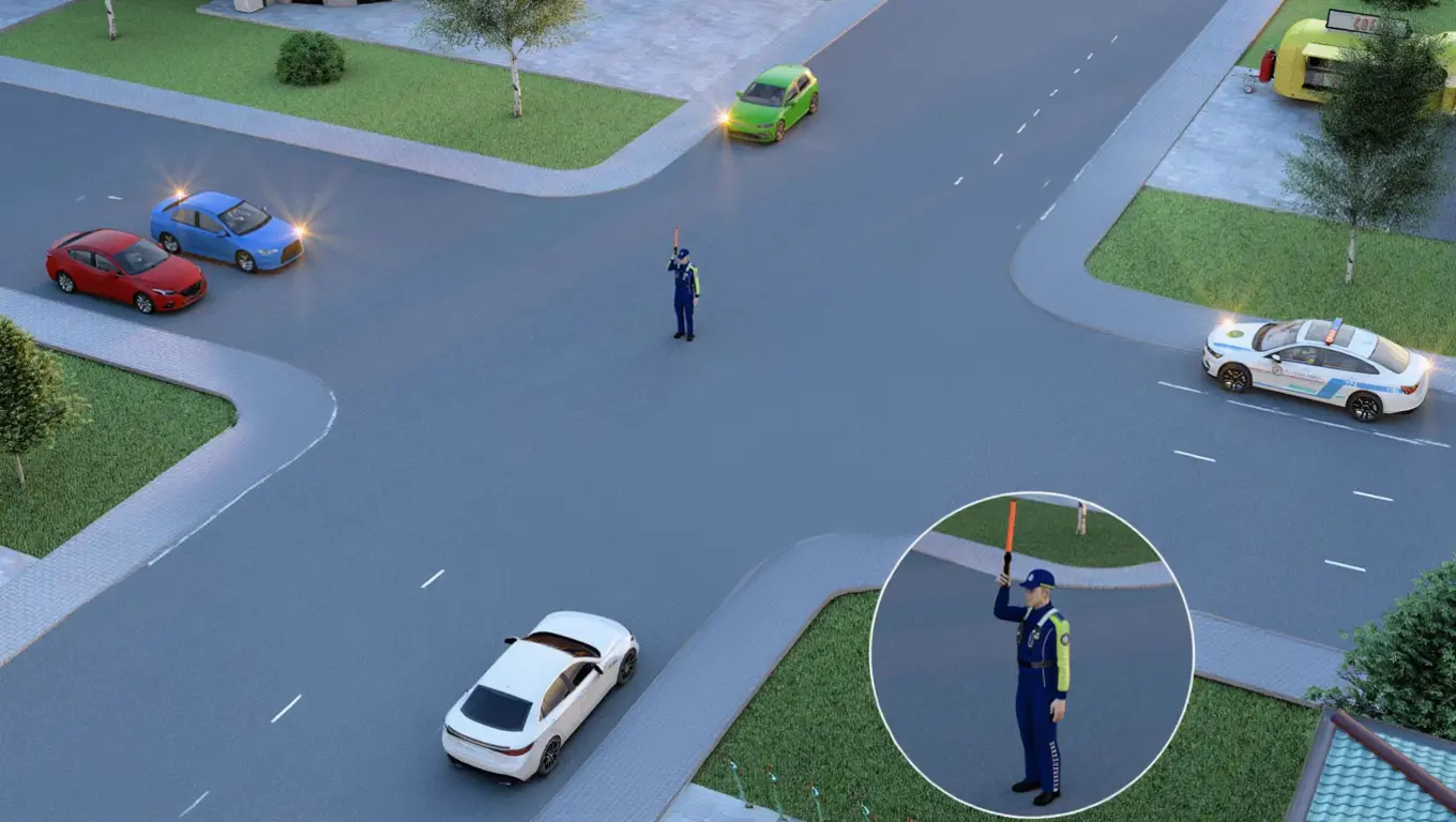 Tartibga soluvchining ushbu ishorasida qaysi transport vositalariga harakatlanishga ruxsat etiladi?