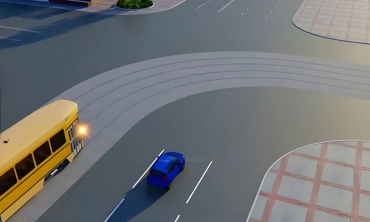 Qaysi transport vositasining haydovchisi yo'l berishi kerak?